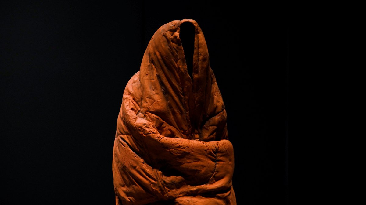 Detail of Rebecca Belmore, Ishkode (Fire) (2021) in the Whitney Biennial 2022: Quiet as It’s Kept. Courtesy the artist.