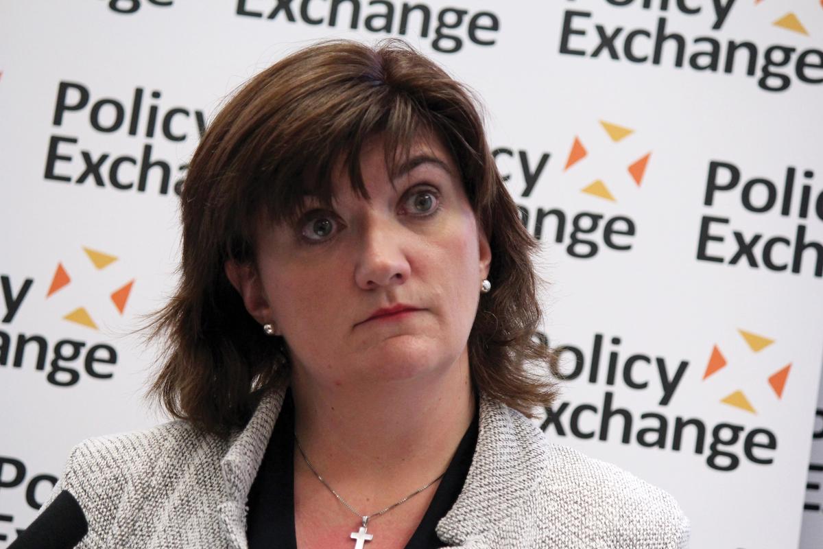 Nicky Morgan Photo: Policy Exchange