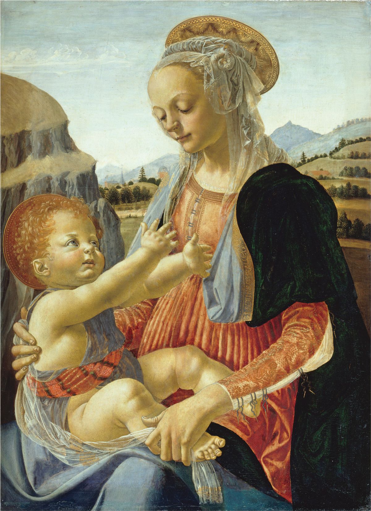 Andrea del Verrocchio’s Madonna and Child (around 1465-70, above) will be travelling to Washington, DC Photo: Jörg P. Anders; Gemäldegalerie bpk Bildagentur/Staatliche Museen, Berlin; Art Resource, NY
