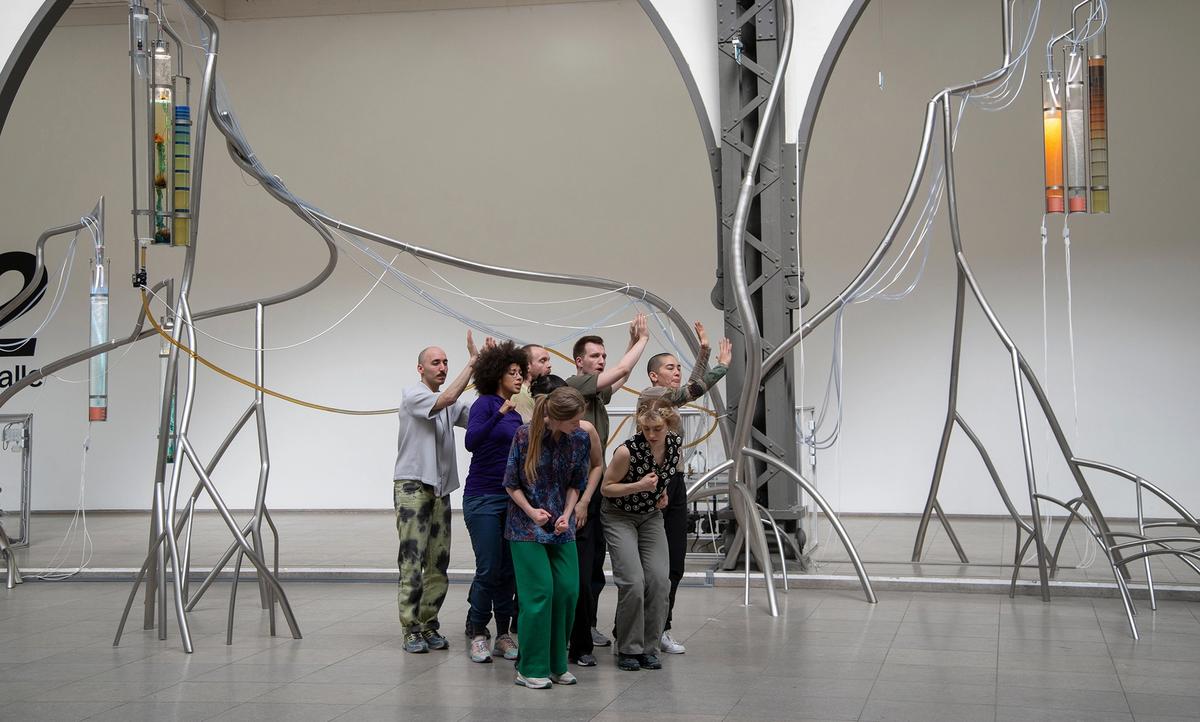 Attune, by Alexandra Pirici. Courtesy of the artist and Audemars Piguet