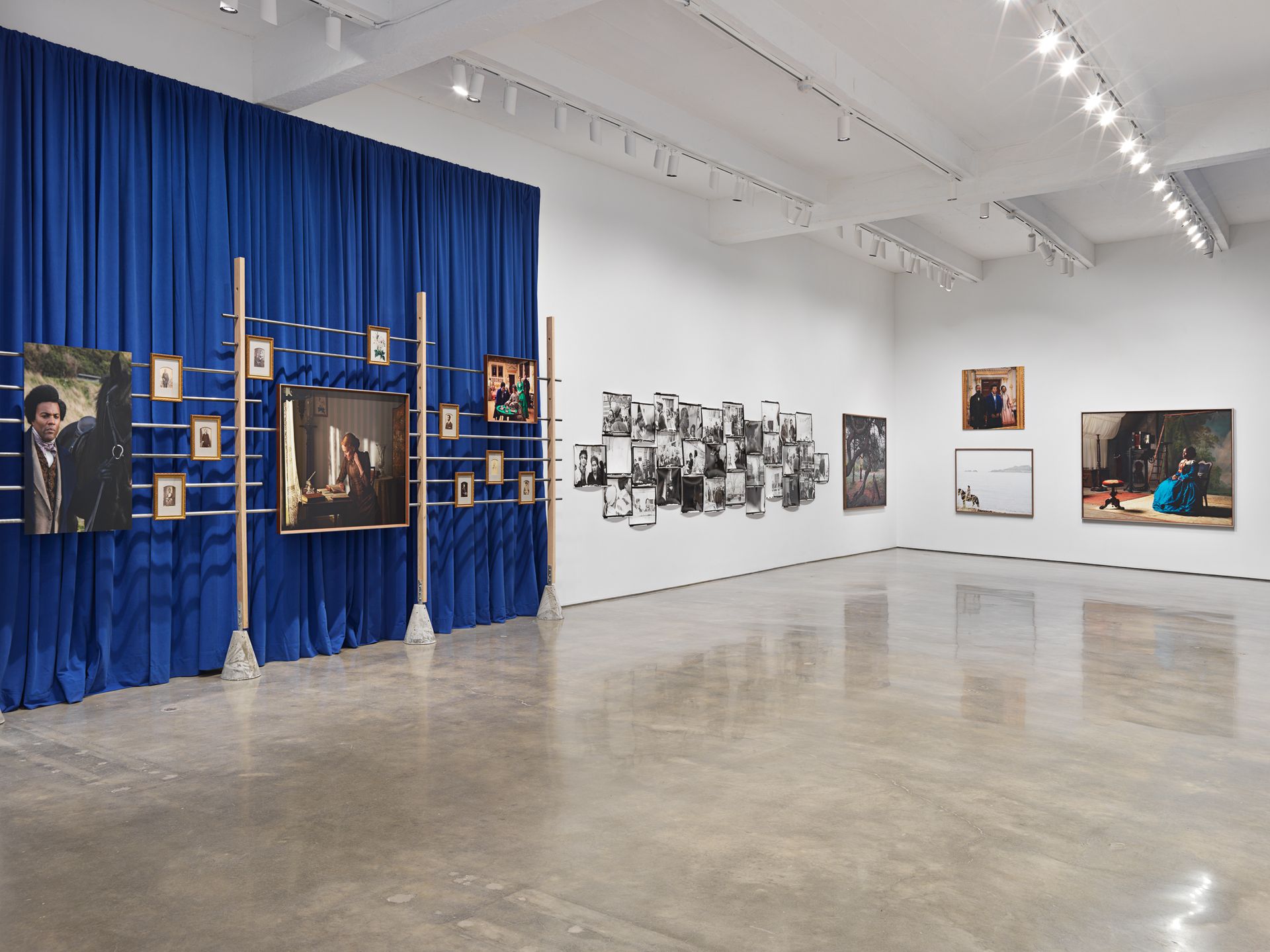 Installation view of Isaac Julien, Lessons of the Hour–Frederick Douglass (2019) at Metro Pictures, New York Courtesy of the artist and Metro Pictures, New York