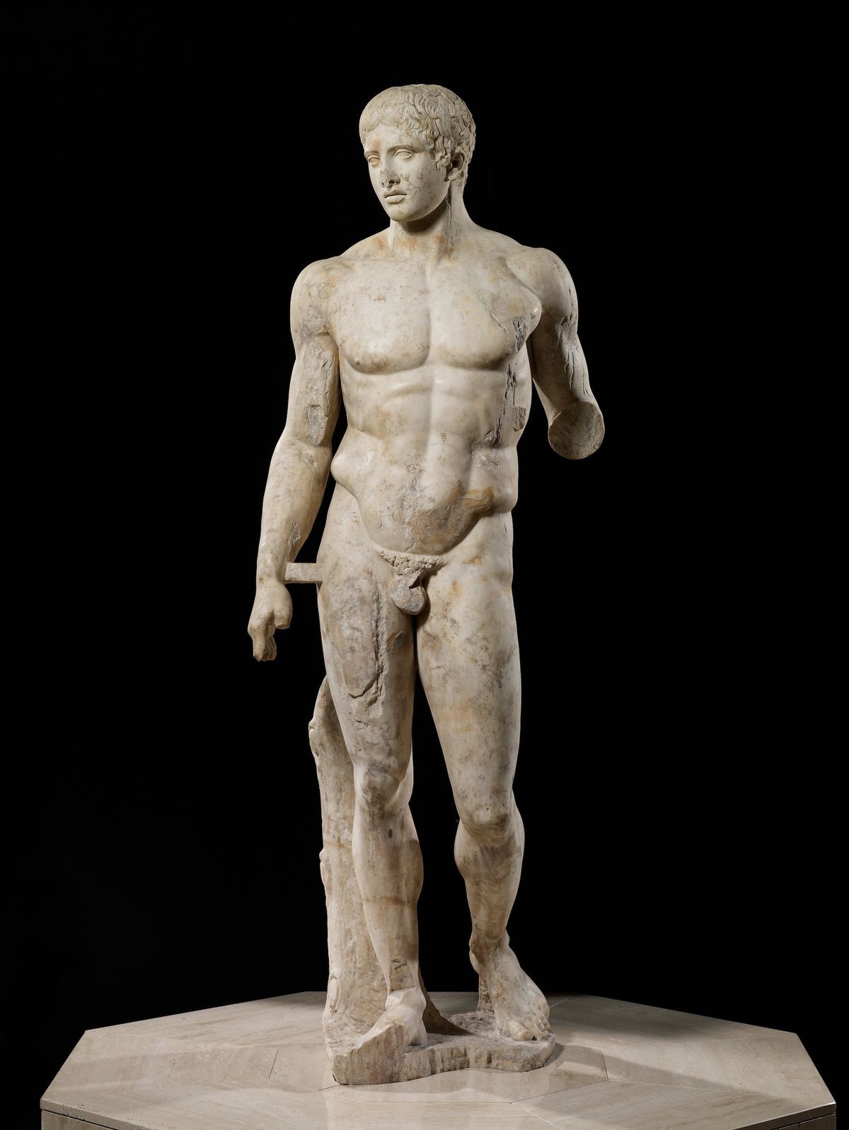 Unknown Roman artist, The Doryphoros (27BC-AD68) Courtesy the Minneapolis Institute of Art