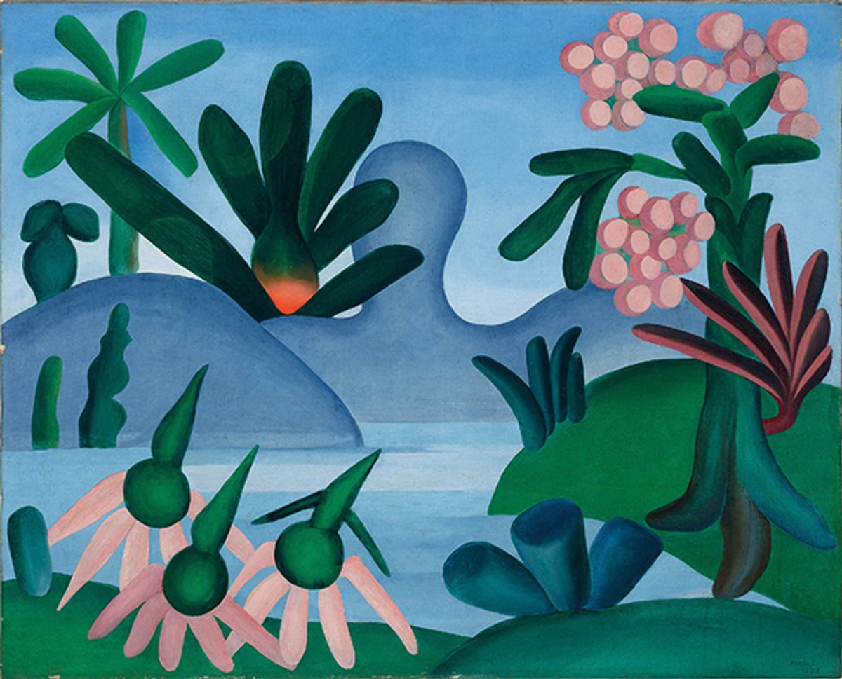 Tarsila do Amaral’s Lake (1928) will be in the Royal Academy of Arts' exhibition Photo: Jaime Acioli; painting © Tarsila do Amaral S/A