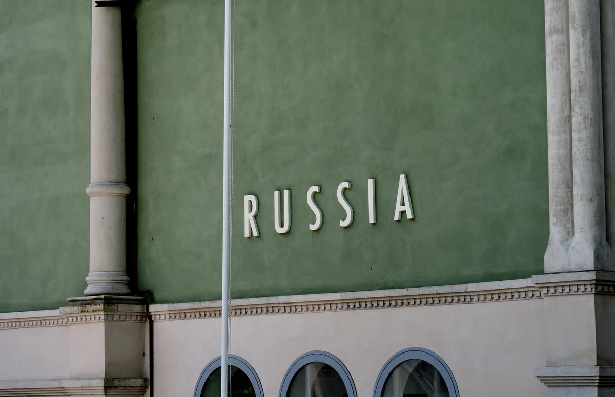 The Russian Pavilion at the Venice Biennale
Photo: Bruno Bleu