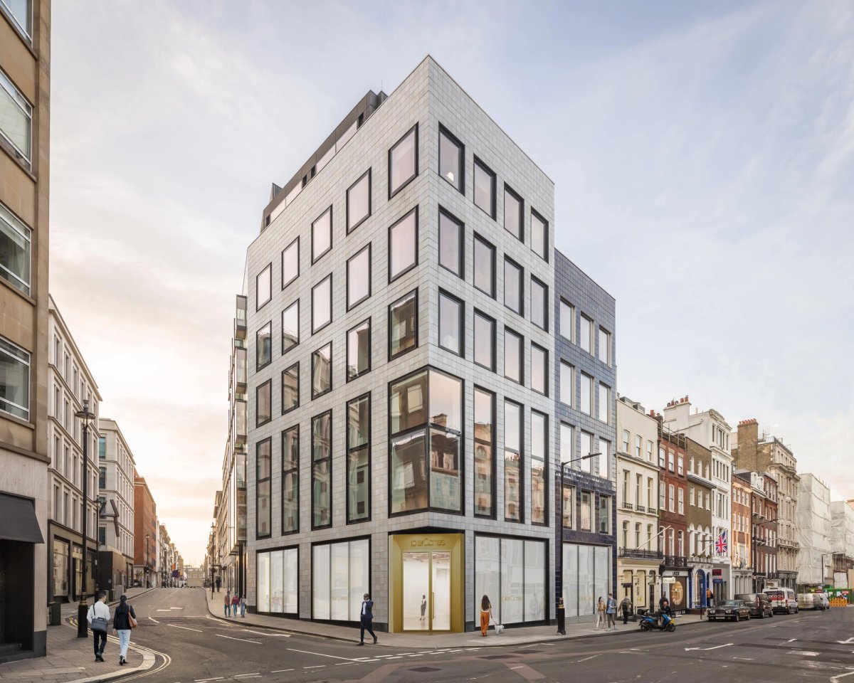 Rendering of Pilar Corrias's new gallery at 51 Conduit Street, London. 
© CastilloCullis. Courtesy Pilar Corrias, London, CastilloCullis, and Cowie Montgomery Architects