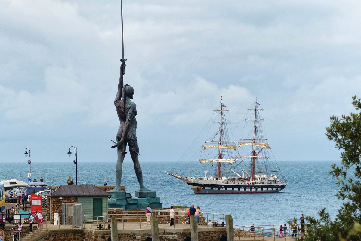 Damien Hirst’s Verity (2012) looks like something dreamed up by a dictator, according to critic Jonathan Jones. Photo: Stewart Black; © Damien Hirst and Science Ltd. All rights reserved, DACS 2021