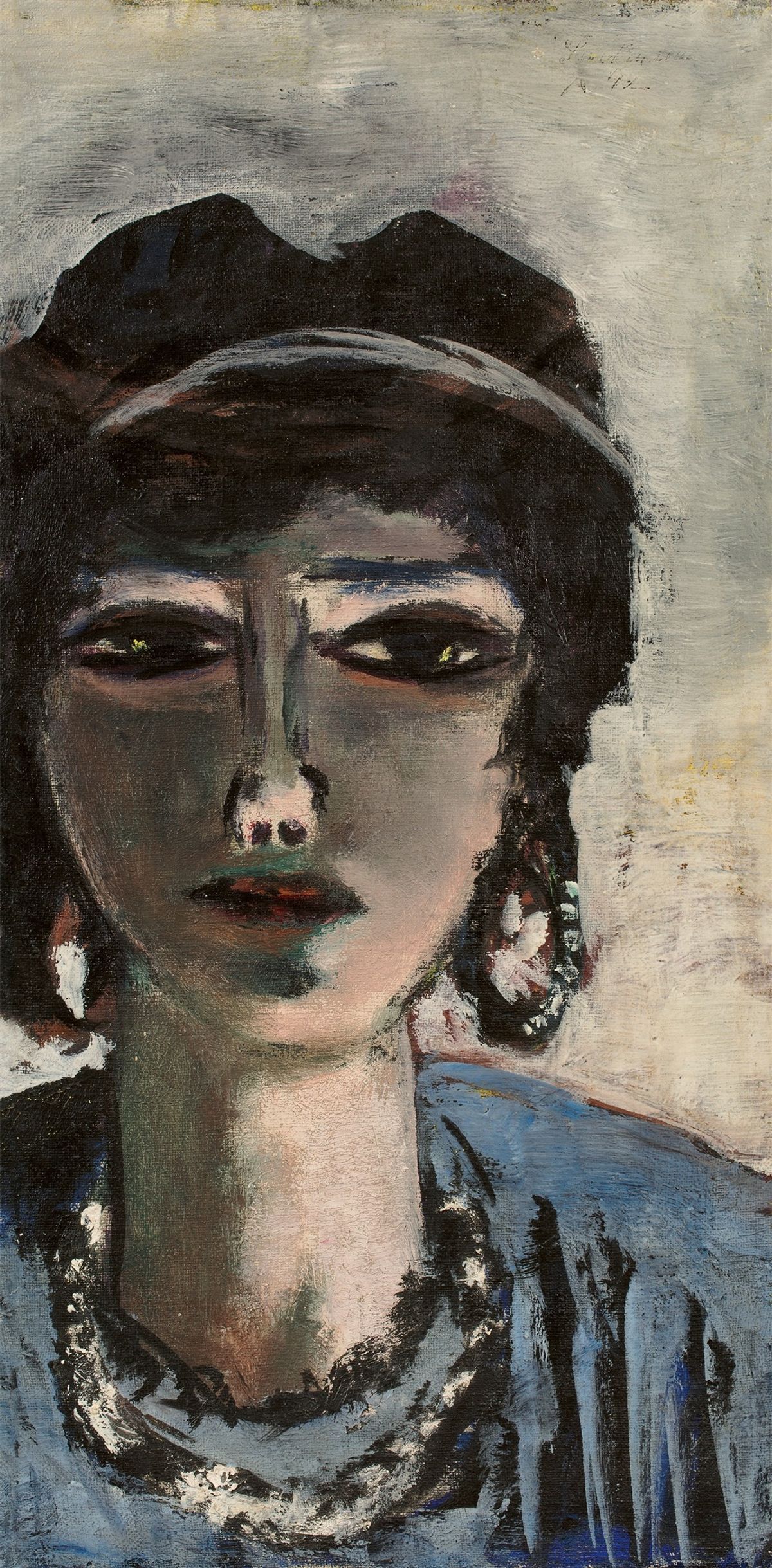 Max Beckmann, The Egyptian Woman (1942) Courtesy of Villa Grisebach
