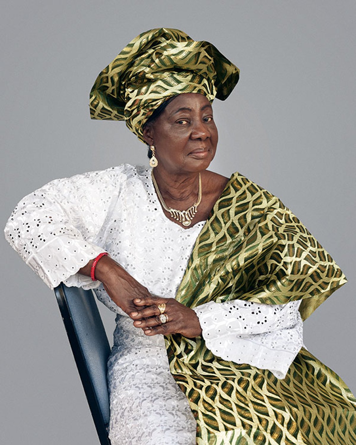 Alice Mann’s image of Victoria Olanrewaju from (Always) Wear Your Best on a Sunday (2014-16) Courtesy of the artist and Afronova Gallery