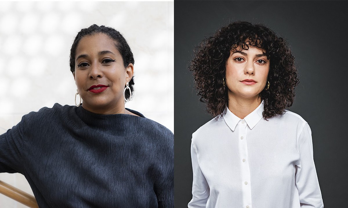 The co-curators of the New Museum's 2026 triennial, Vivian Crockett (left) and Isabella Rjeille (right) Crockett photo: Ciara Elle Bryant. Rjeille photo: Vans Bumbeers