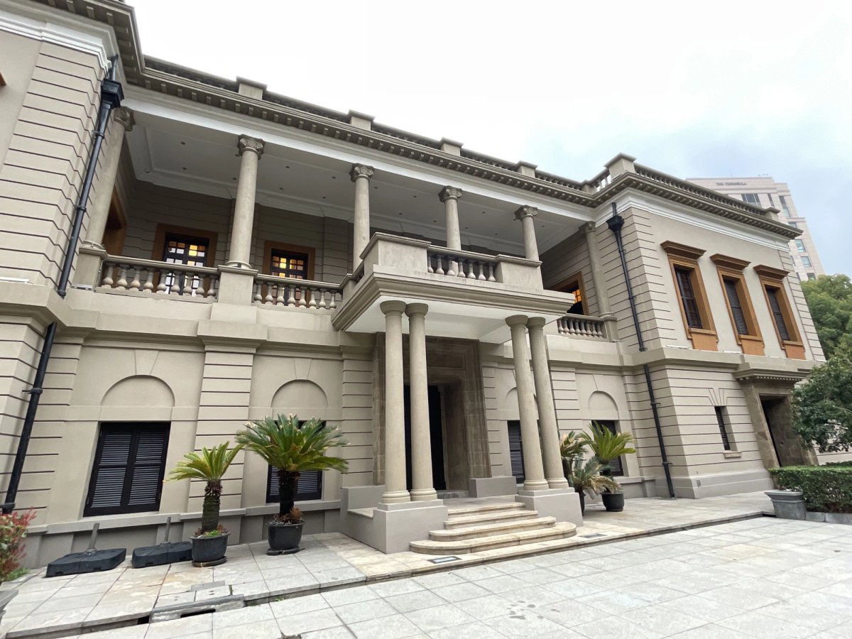 The exhibition will be held in a former British Consulate building in the waterfront Bund district