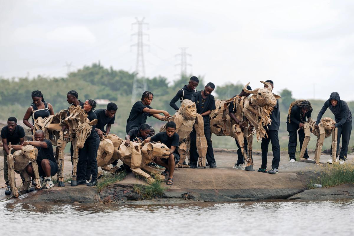 The Herds began its journey in Kinshasa, Congo Basin in April
Berclaire for The Walk Productions