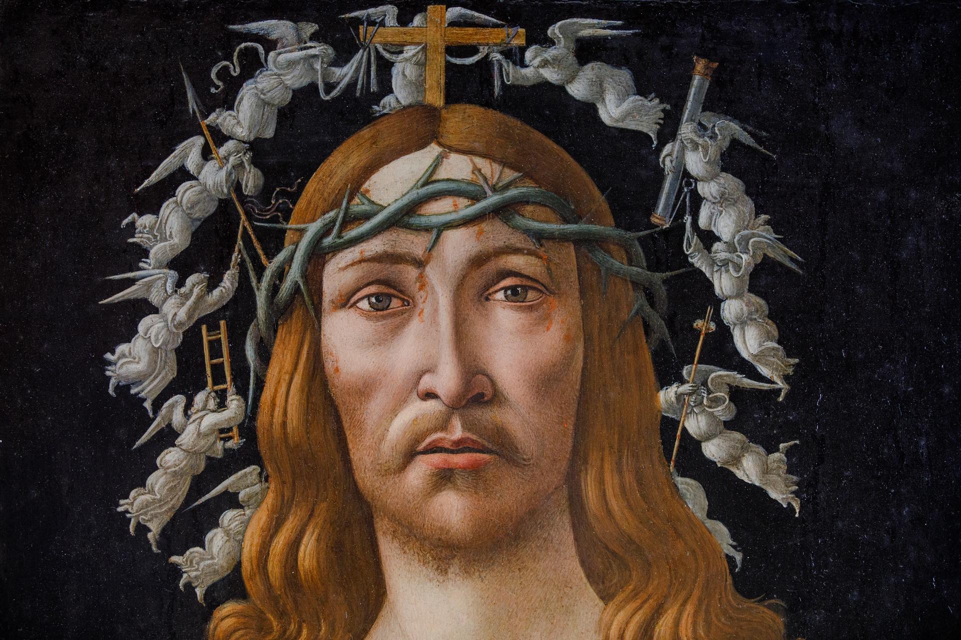 Botticelli's Man of Sorrows (detail)

Courtesy of Sotheby's