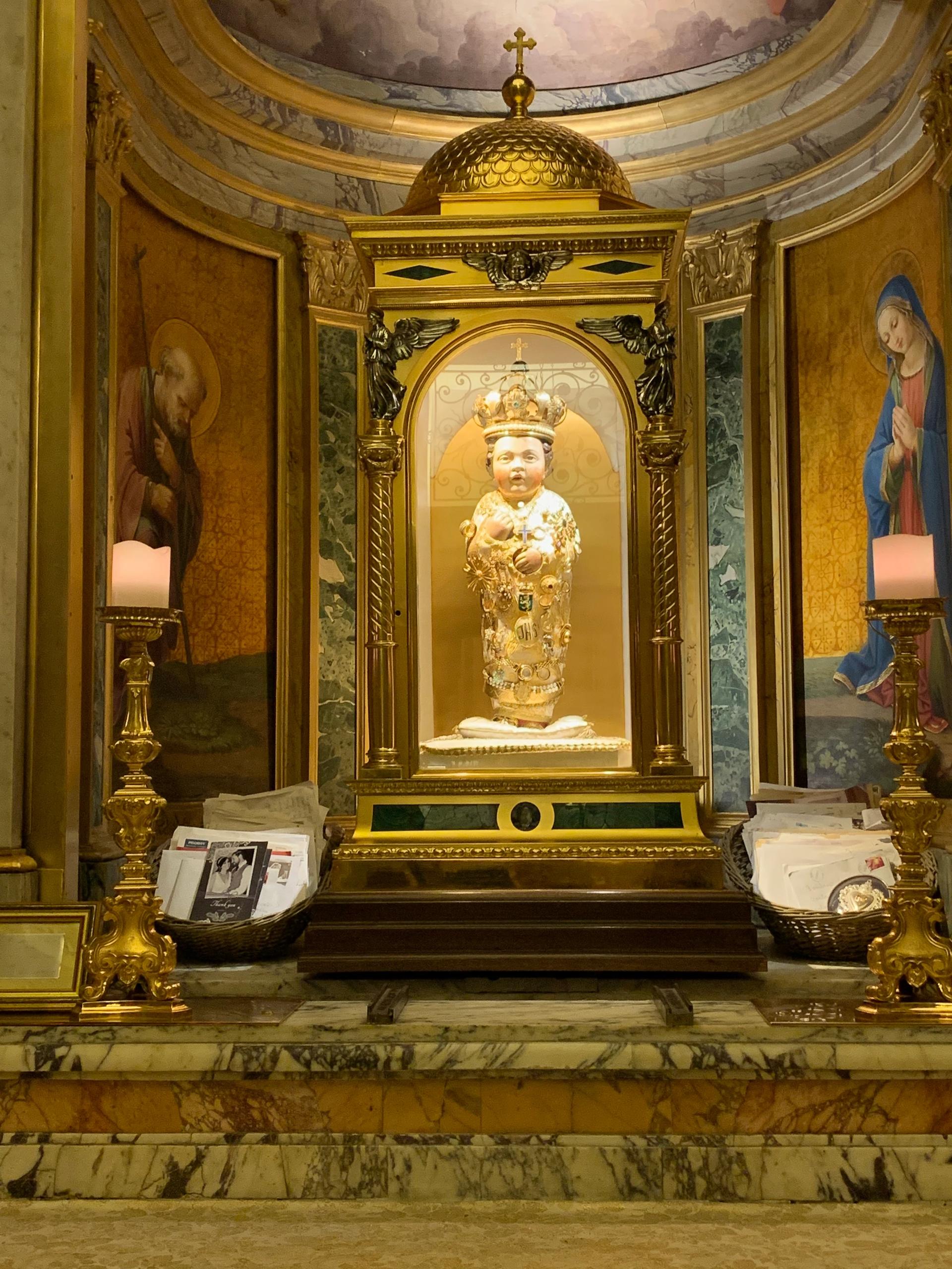 Popular devotion attaches itself to ugly or strange works, such as the Baby Jesus in Rome’s Santa Maria in Ara Coeli 