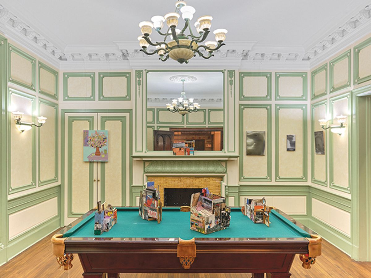 Esther features works by Leroy Johnson made of clay and found materials © Matthew Sherman