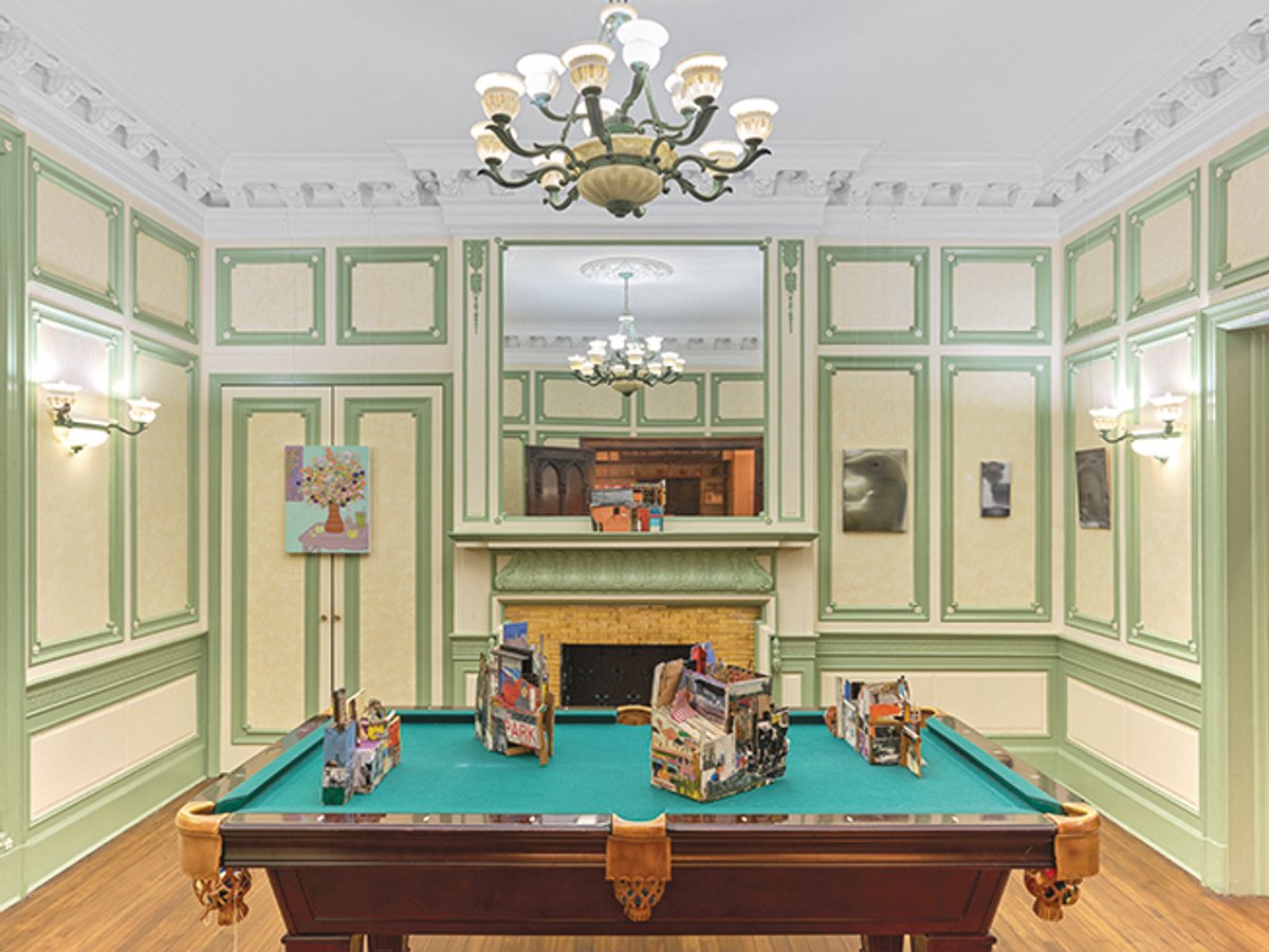 Esther features works by Leroy Johnson made of clay and found materials © Matthew Sherman