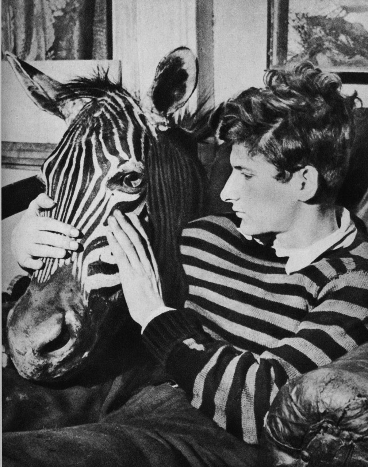 Lucian Freud photographed by Ian Gibson Smith around 1943