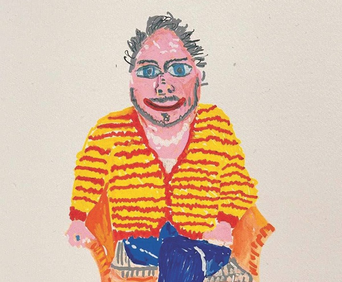 Joe Lycett's quirky image of Harry Styles (with cardigan and pearls)
Photo: Joe Lycett/Instagram