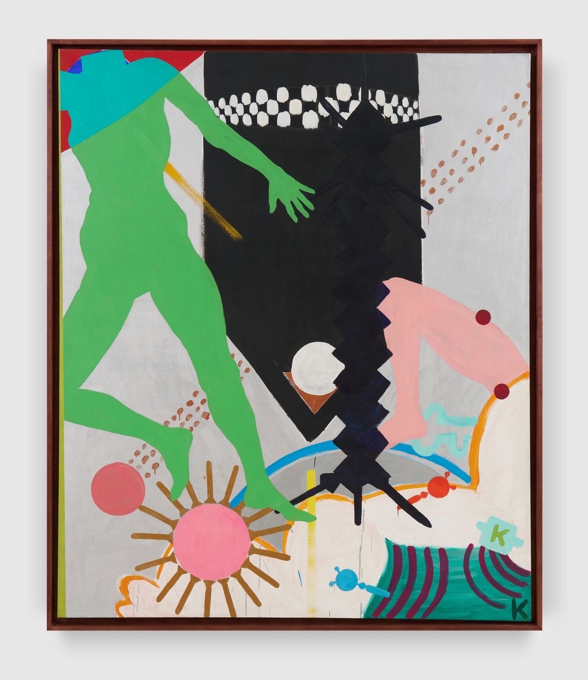 Kiki Kogelnik, Bomb for Alfonso (1962) © Kiki Kogelnik Foundation