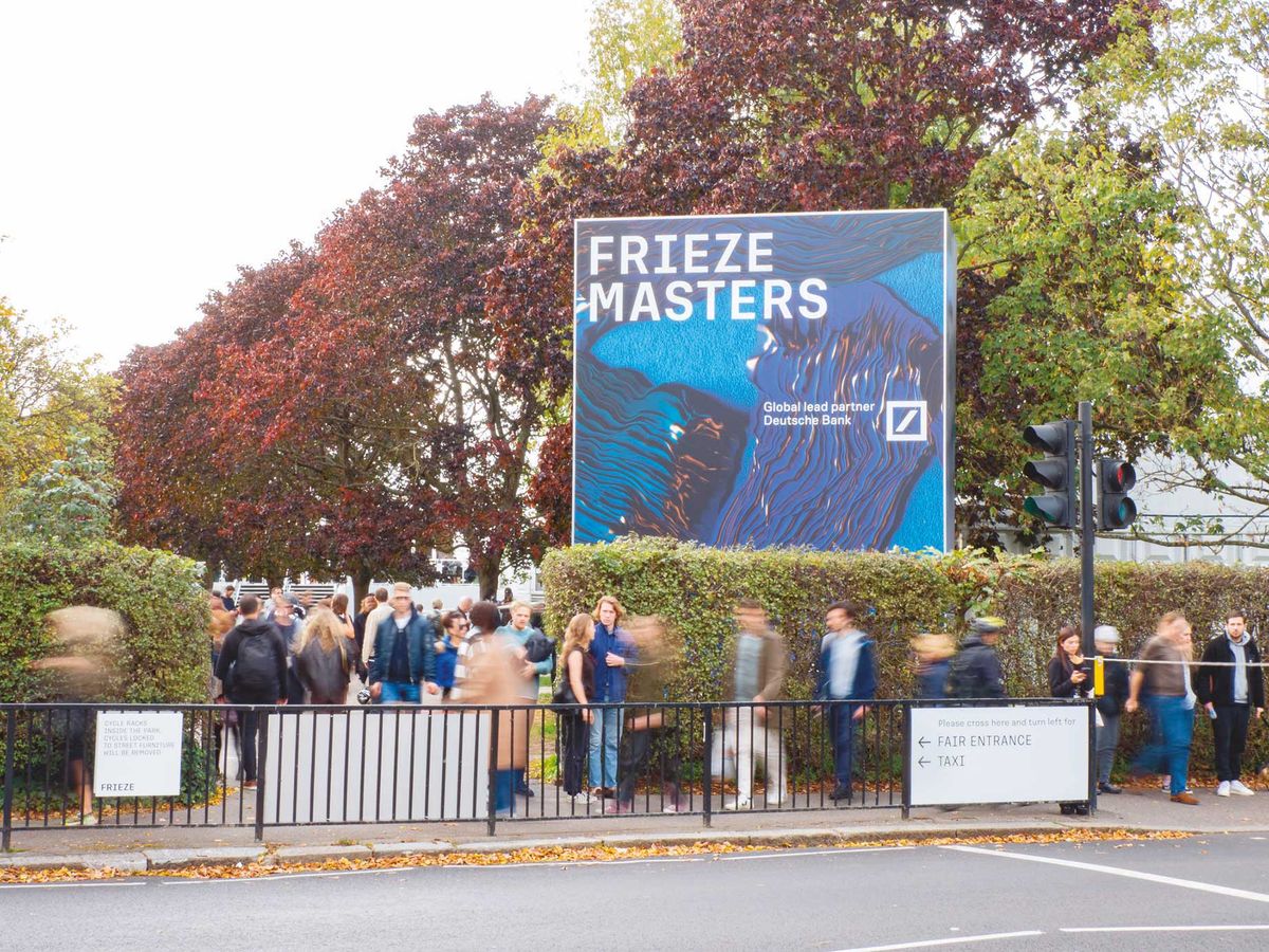 Passing London by? With British business dented by Brexit, organisers of Frieze Masters will be hoping for a strong turnout this month

Photo: Michael Adair; courtesy of Frieze and Michael Adair



