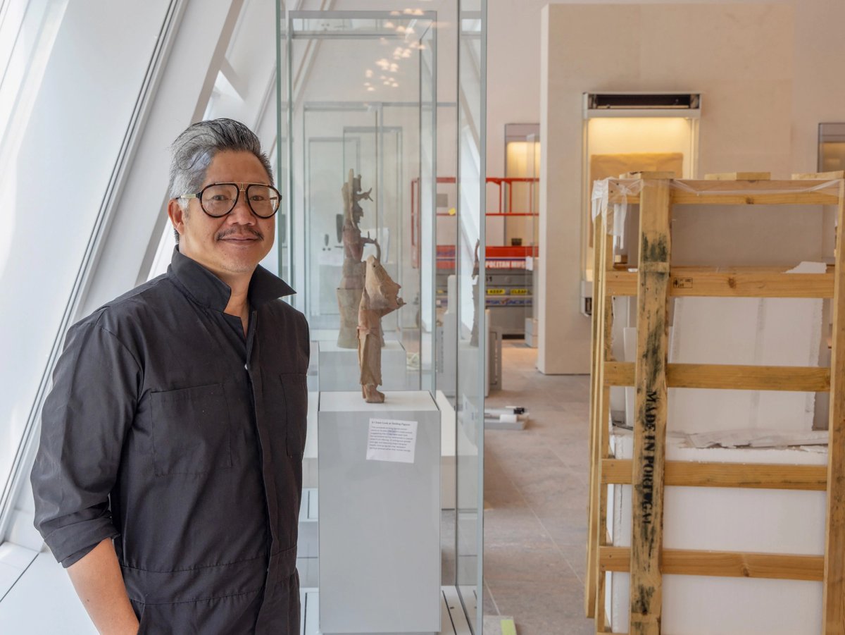 Kulapat Yantrasast has worked on museum projects all over the world. “I build for the place I’m in. I ask why people come to a museum, how it can impact not just local cultural appreciation but also its production,” he says Courtesy of The Met