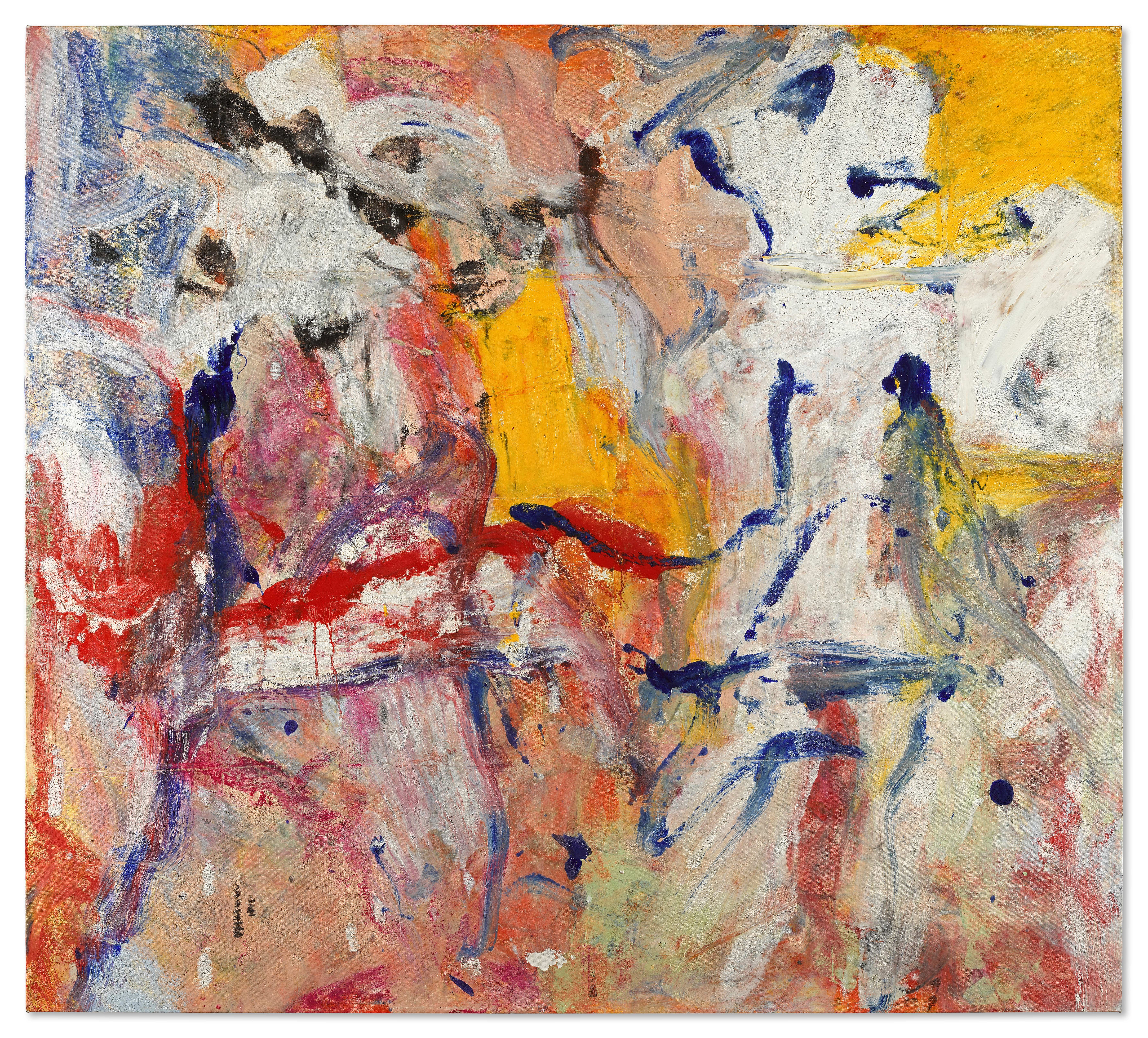 Willem de Kooning’s Untitled (1977) sold for £9.8m after fees, setting a record for the artist at auction in Europe

Courtesy of Sotheby’s
