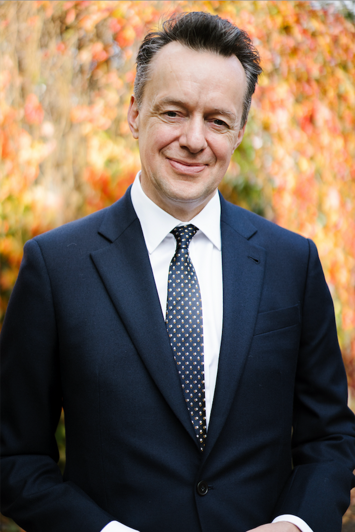 Hallett received his PhD at the Courtauld in 1996
Courtesy of Bolton & Quinn
