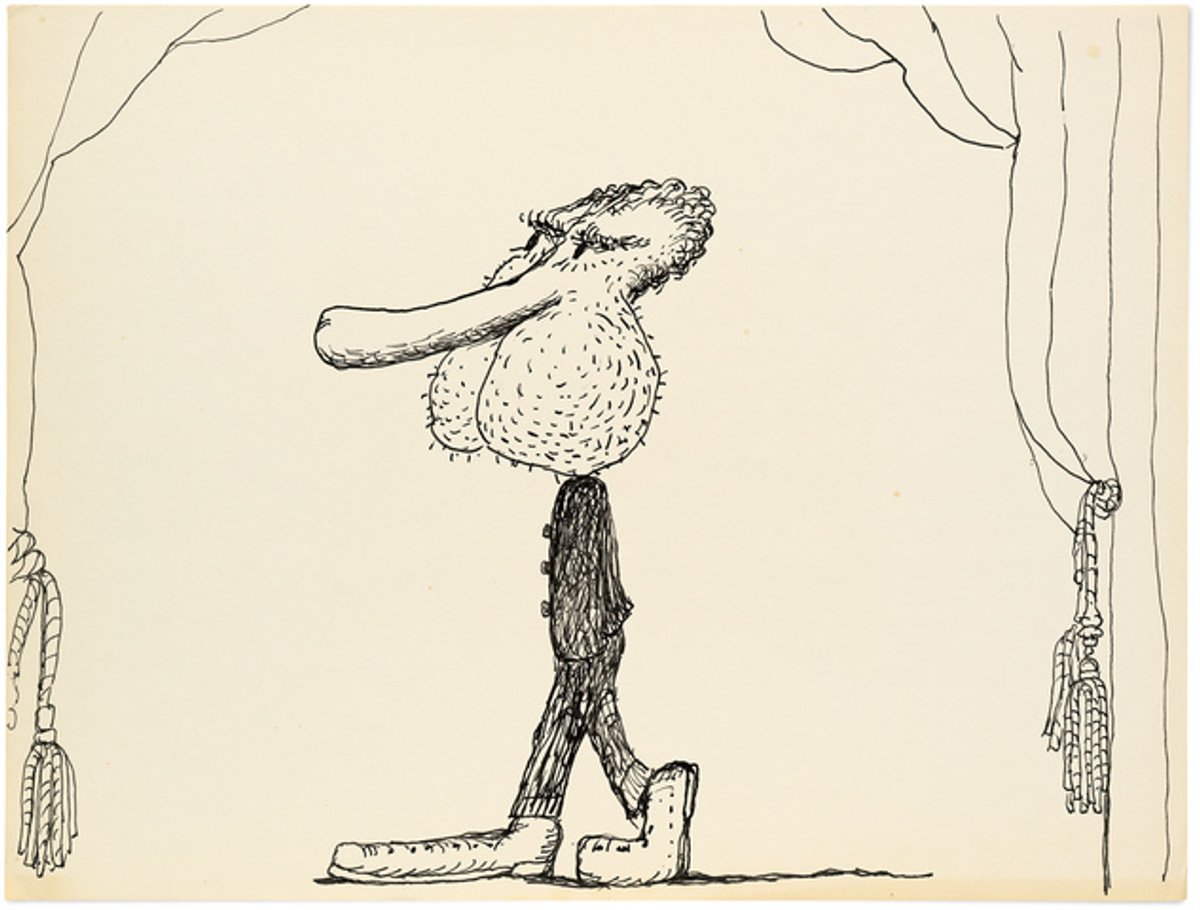Philip Guston, Poor Richard (no. 10) (1971) © The Guston Foundation, Promised Gift to the National Gallery of Art, Washington, DC