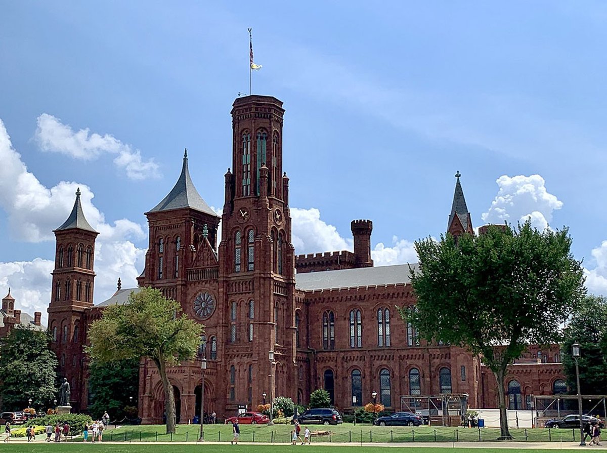 The Smithsonian Institution in Washington, DC