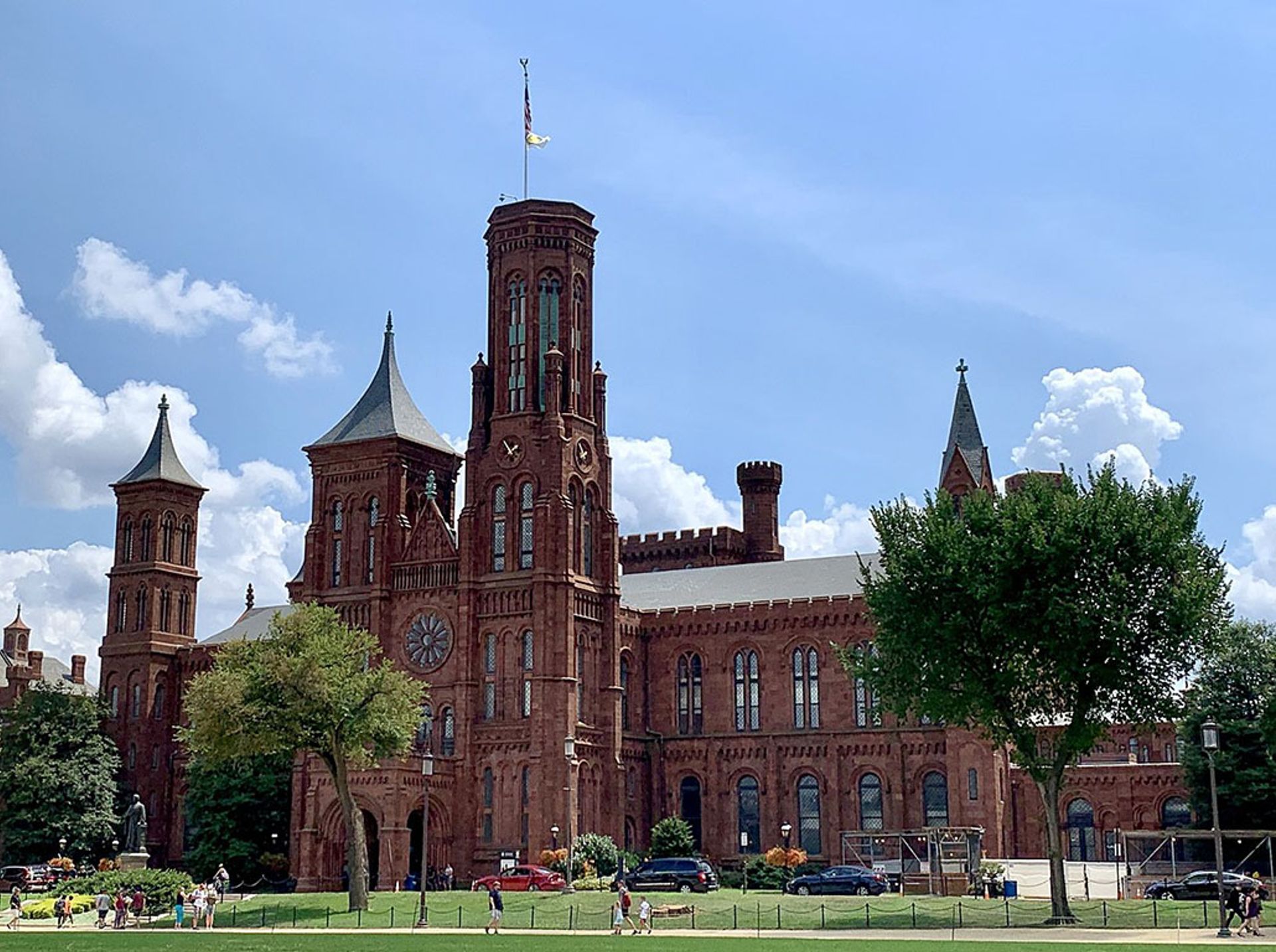 The Smithsonian Institution in Washington, DC 