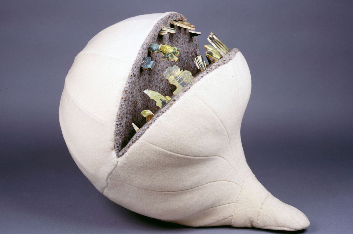 Dorothea Tanning's Verbe (1966-70) Yale University Art Gallery, Janet and Simeon Braguin Fund © DACS, 2019