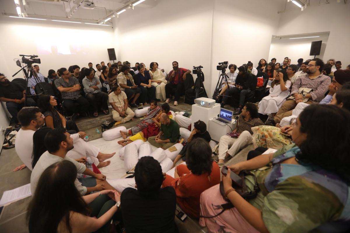 The 14th edition of the Curator's Hub took place at Experimenter gallery in Kolkata this month

Courtesy: Experimenter Gallery. Photo: Jeet Sengupta