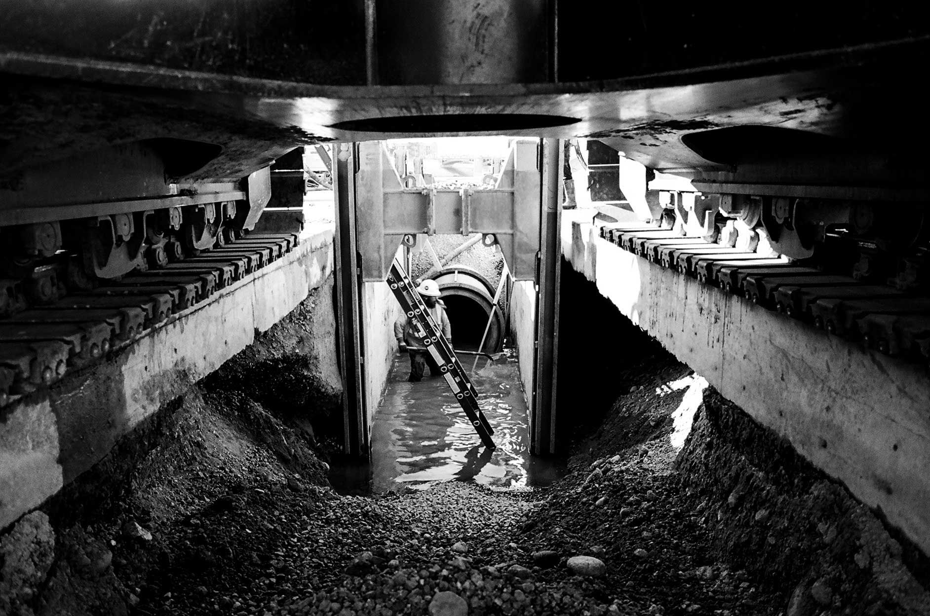 Civil engineering as art: Lauren Bon’s Bending The River project in progress 

Courtesy of the artist


