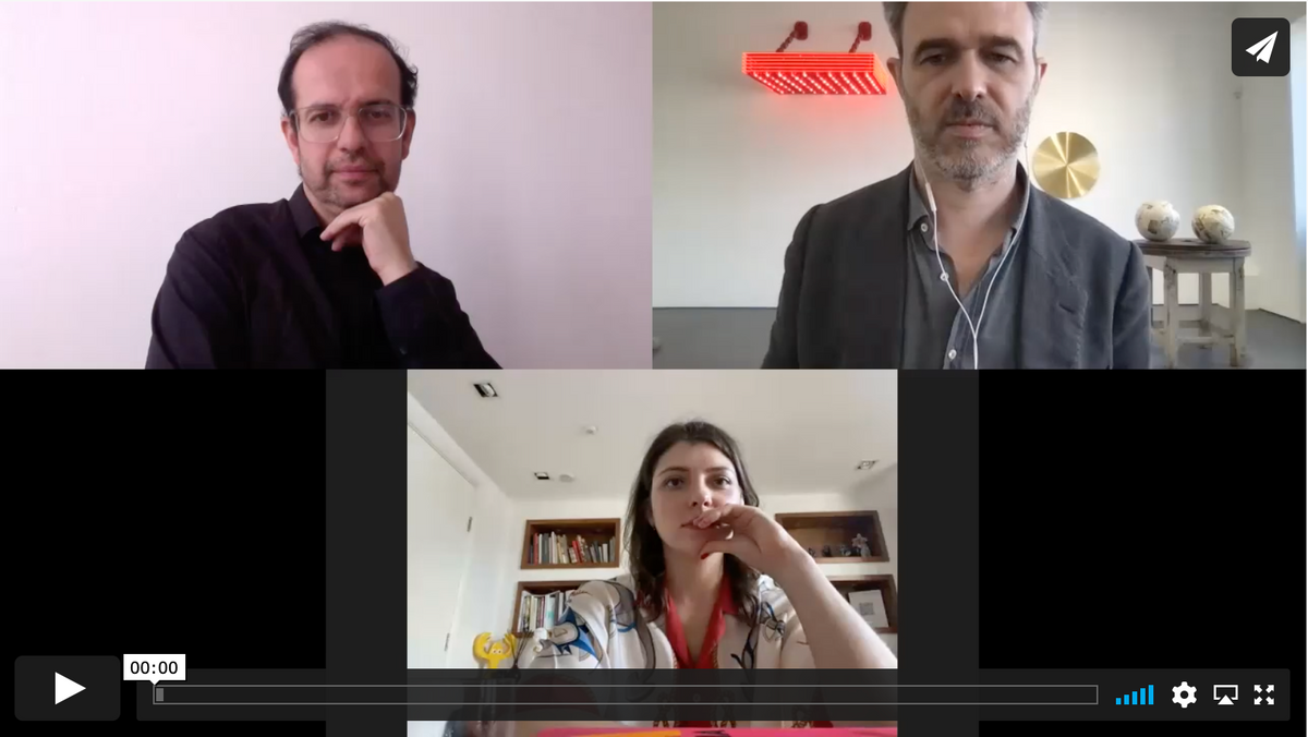 A Conversation between Svetlana Marich and Tino Sehgal, 2021 Installation Courtesy of the artist and Esther Schipper