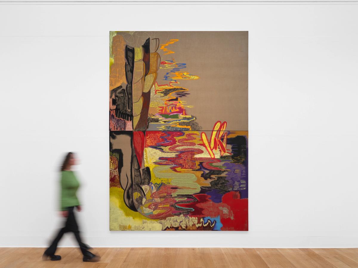 Rachel Jones: Gated Canyons, Dulwich Picture Gallery, 2025
Photo by Eva Herzog