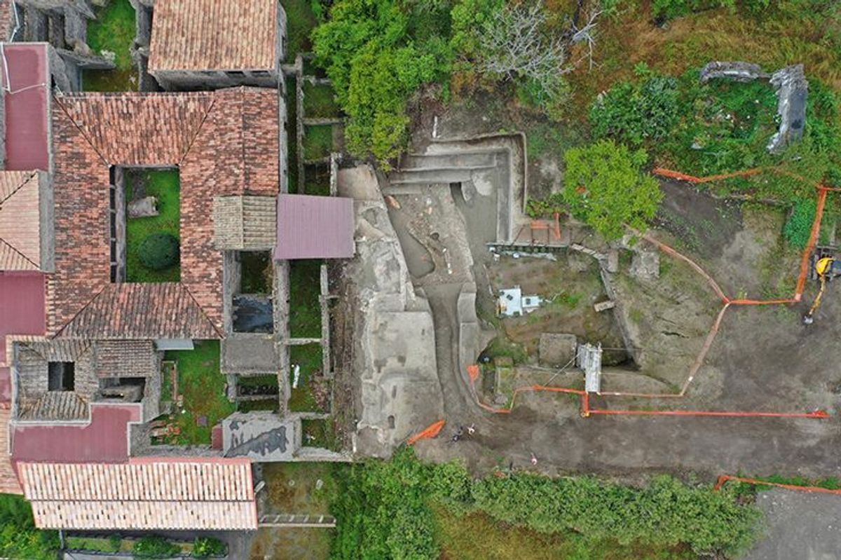 The Villa of the Mysteries was largely excavated in the early 1900s, but around 10% remains buried

Comunicato Villa dei Misteri
