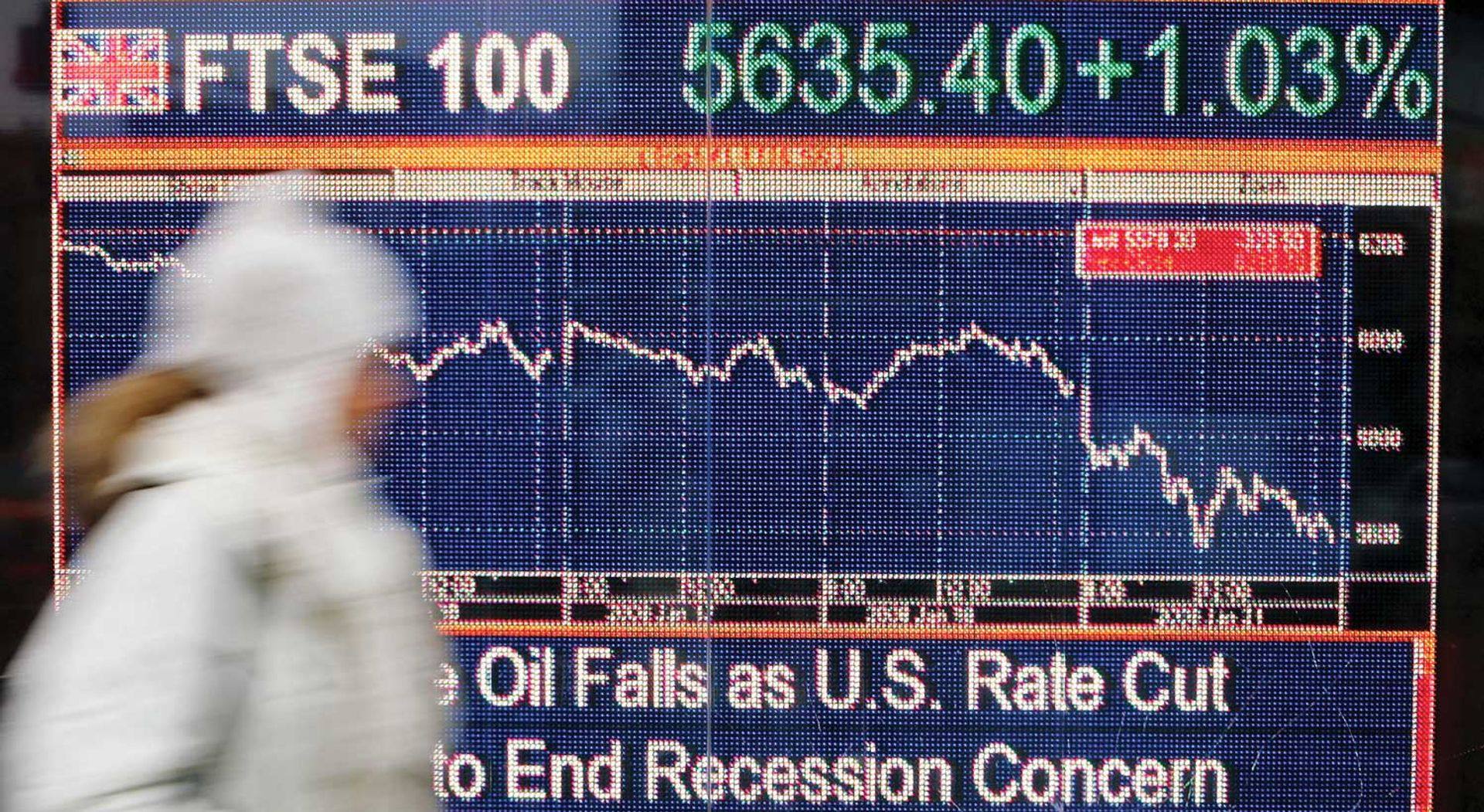 Despite interest rate cuts, the 2008-09 slump led to widespread recession © Cate Gillon/Getty Images