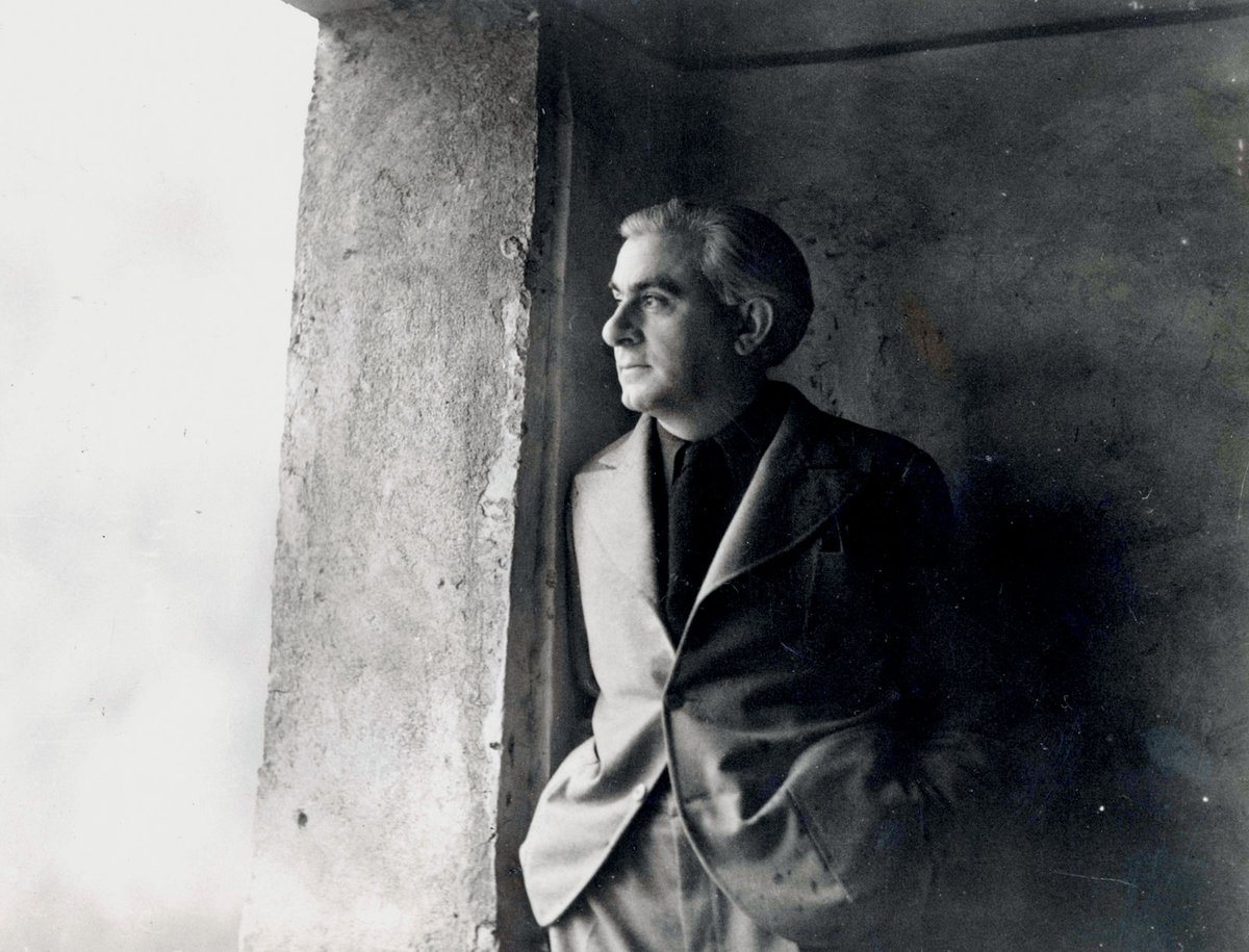 Christian Zervos in 1933 Photo: © Christian Derouet, Musée Zervos, Vezelay