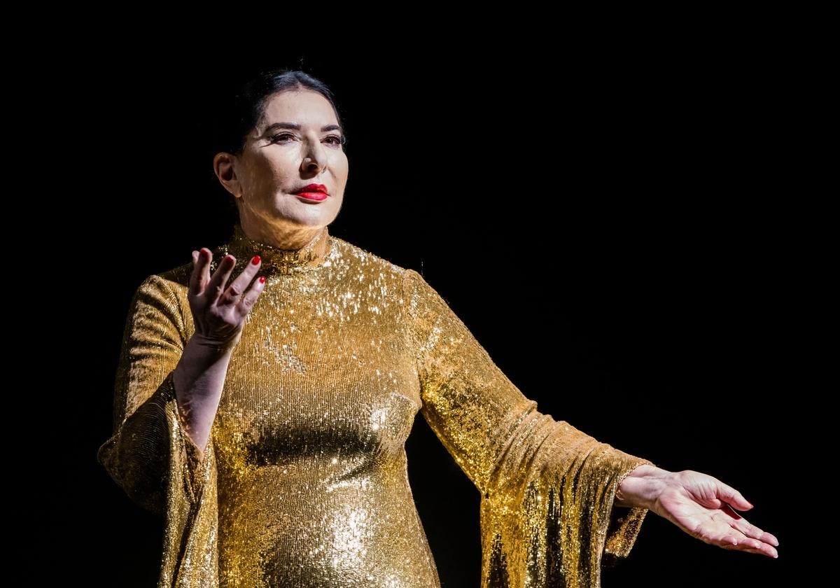 Marina Abramović in 7 Deaths of Maria Callas at the English National Opera © Tristram Kenton