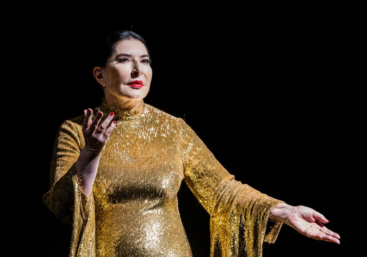 Marina Abramović in 7 Deaths of Maria Callas at the English National Opera © Tristram Kenton