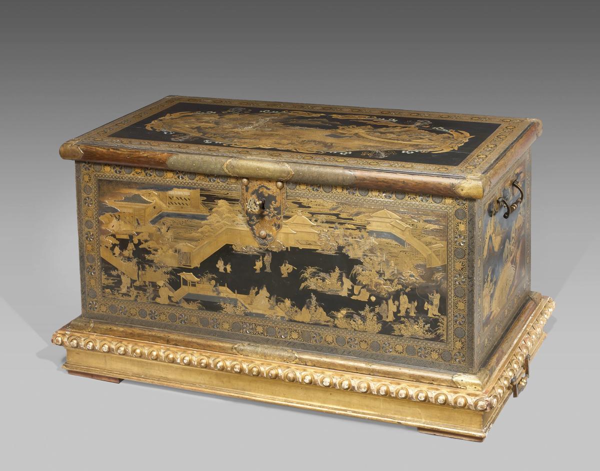 A Japanese chest (circa 1635-45) acquired by the Rijksmuseum in 2013 with the support of the Rembrandt Association Rijksmuseum, Amsterdam