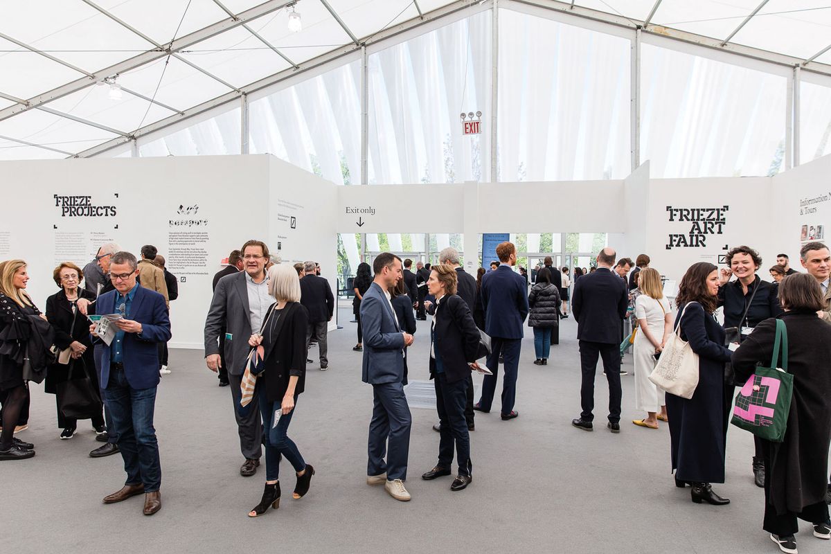 Last year’s edition of Frieze New York Mark Blower; Courtesy of Frieze