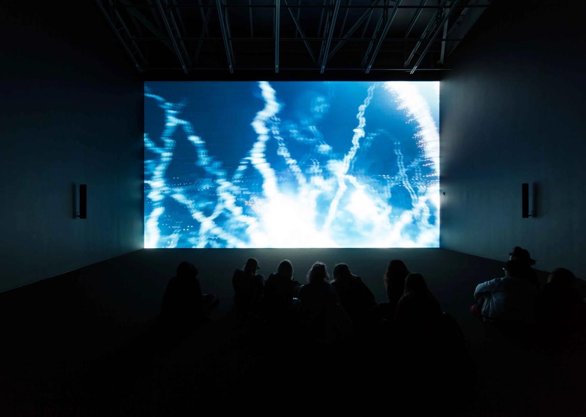 Installation view of Cyprien Gaillard: Nightlife at Gladstone Gallery, New York Courtesy Gladstone Gallery, New York