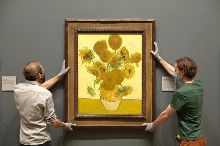 A new Van Gogh work discovered hidden in a book