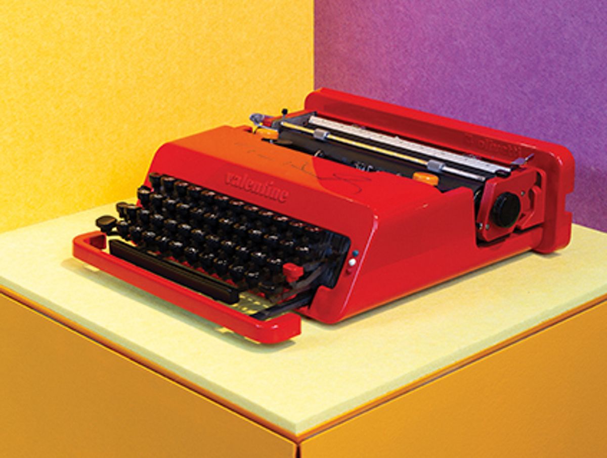 Key object: an Olivetti Valentine (around 1969) by the Italian designer Ettore Sottsass Photo: Joe Jagos