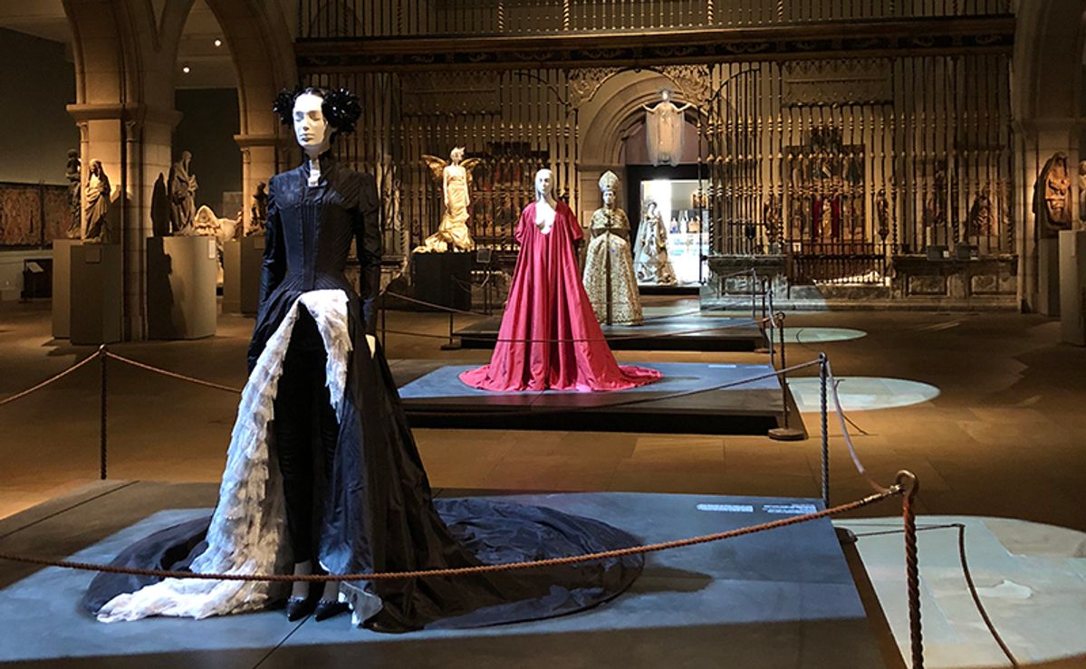 Installation view of Heavenly Bodies: Fashion and the Catholic Imagination at the Metropolitan Museum of Art Photo: Victoria Stapley-Brown