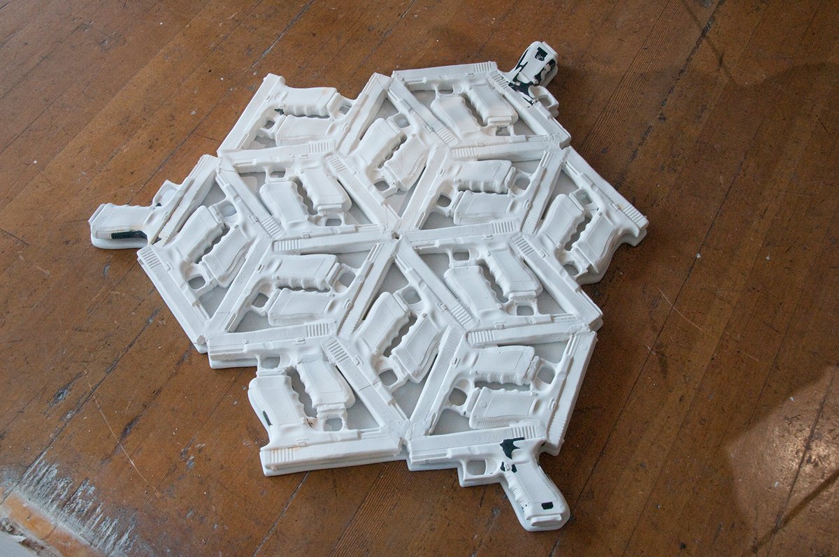 Floor Mandala by Matthew Mosher Photo: Gary Cullen