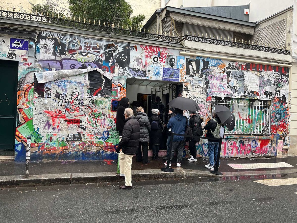 Gainsbourg’s house in the Rive Gauche remained empty and largely untouched between 1991 and 2023

© KolofKtulu