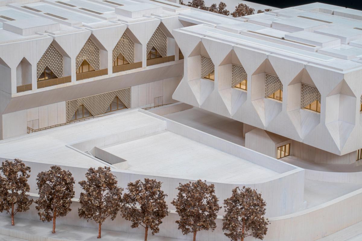 David Adjaye’s design for the Kiran Nadar Museum of Art, Delhi is due to open in 2026 Photo: Rakesh Anand