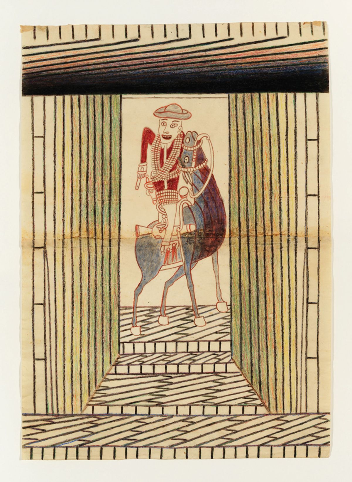 The Estate of Martín Ramírez / Courtesy of Ricco/Maresca Gallery and ICA LA