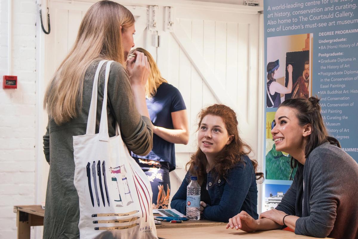 Easel, a new charitable initiative, held its first careers fair at the ICA in June Easel